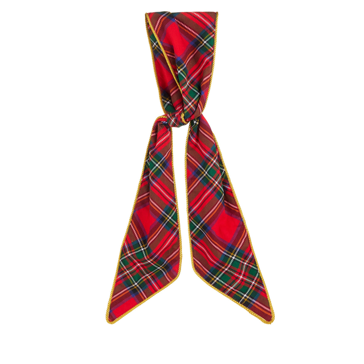 Plaid Wreath Sash