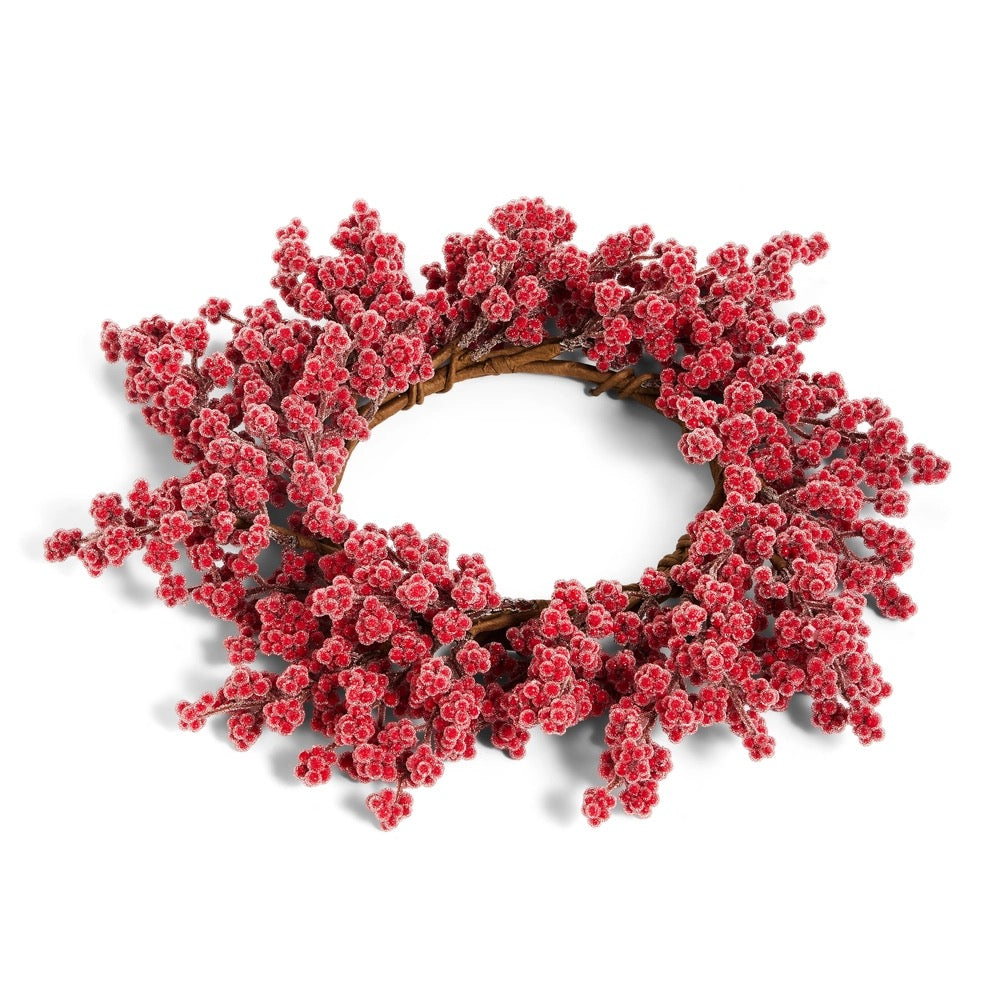 Iced Berry Candle Ring- 13"