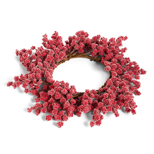 Iced Berry Candle Ring- 13"
