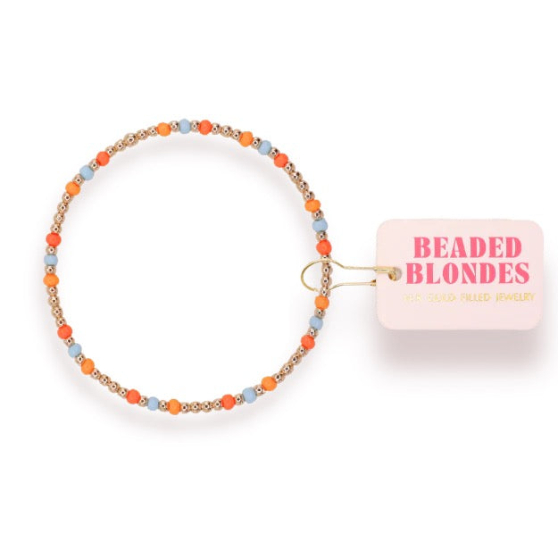 Beaded Blondes Vitamin D Hollis Bracelet in Gold