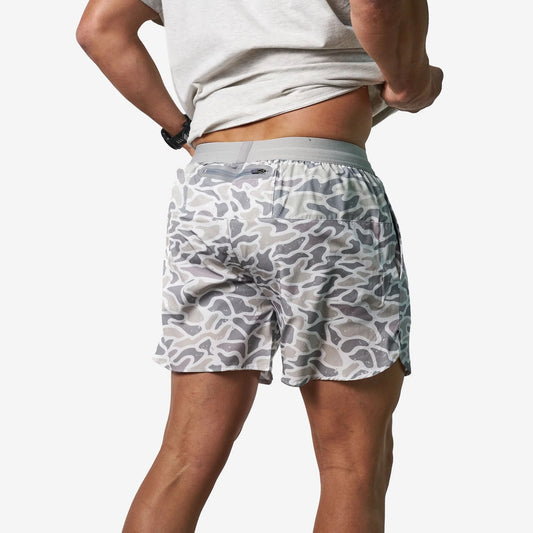 Burlebo Adult Training Short- White Camo