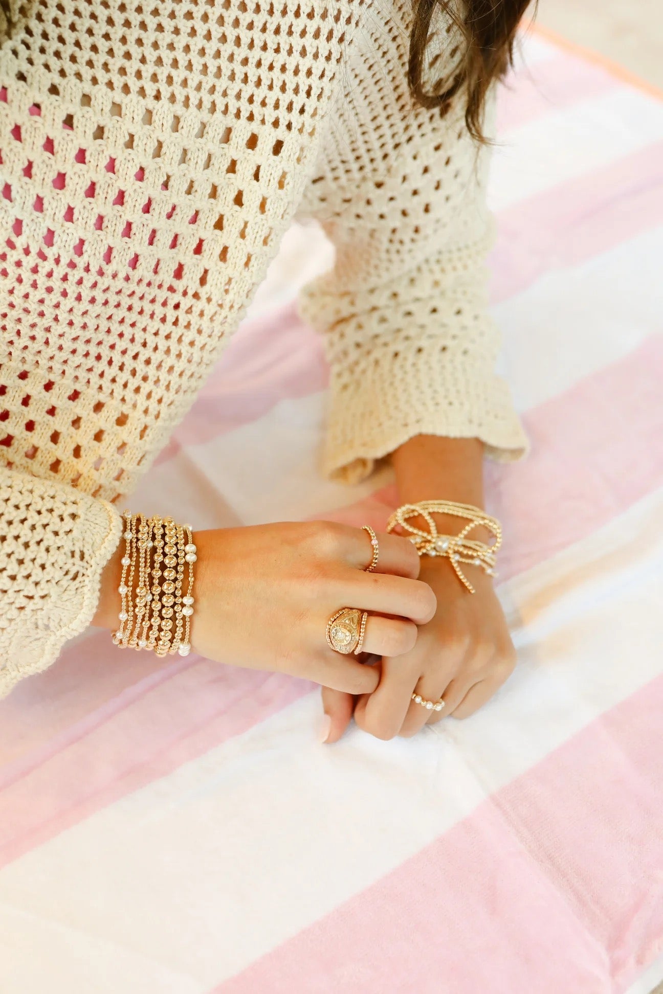Beaded Blondes June Pearl