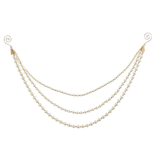 Layered Pearl Garland- 20"
