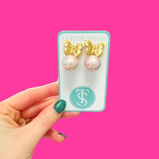 Brylee Butterfly Earrings