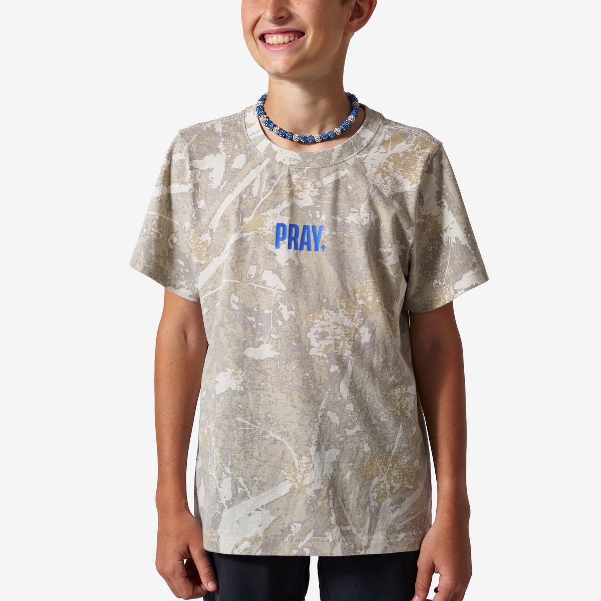 Burlebo YOUTH Washed Tee-Pray-Drifter Camo