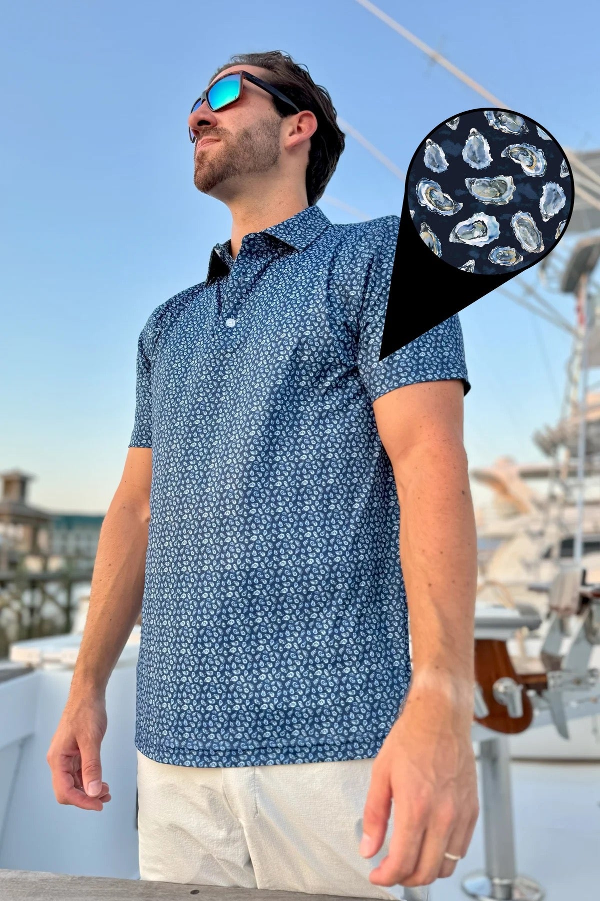 Aw, Shucks!- Oyster Polo