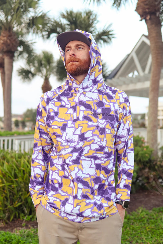 Adult Louisiana Camo Performance Hoodie