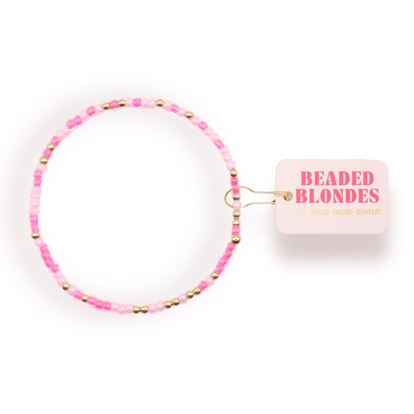 Beaded Blondes Pink Sprinkle Kids Size