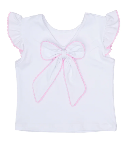 Bev Bow Back Knit Top