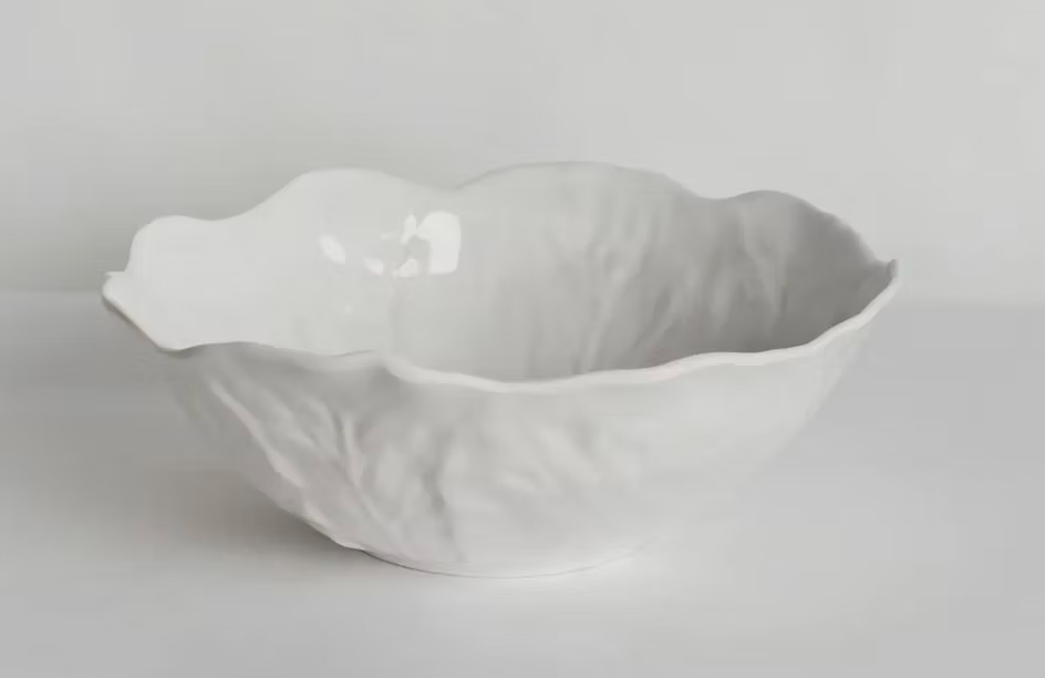 Cabbage Melamine Serving Bowl