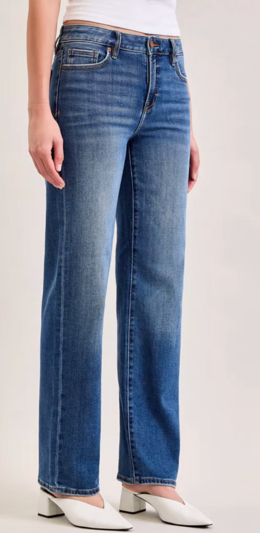 Ella High Rise Classic Straight Jeans