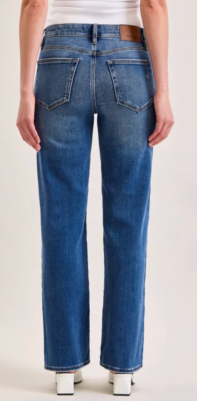 Ella High Rise Classic Straight Jeans