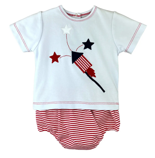 Fireworks Diaper Set
