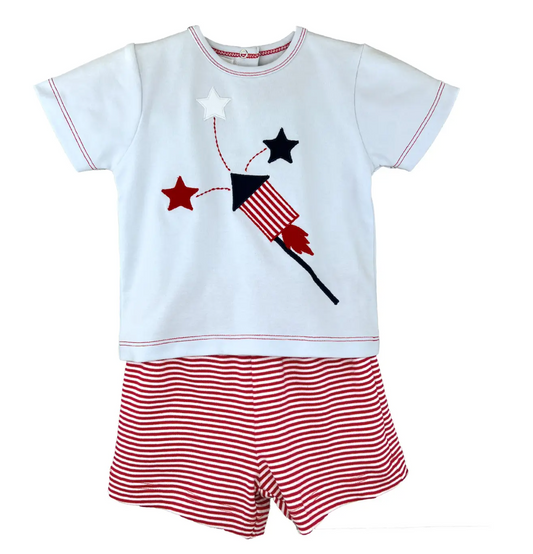 Fireworks Shorts Set