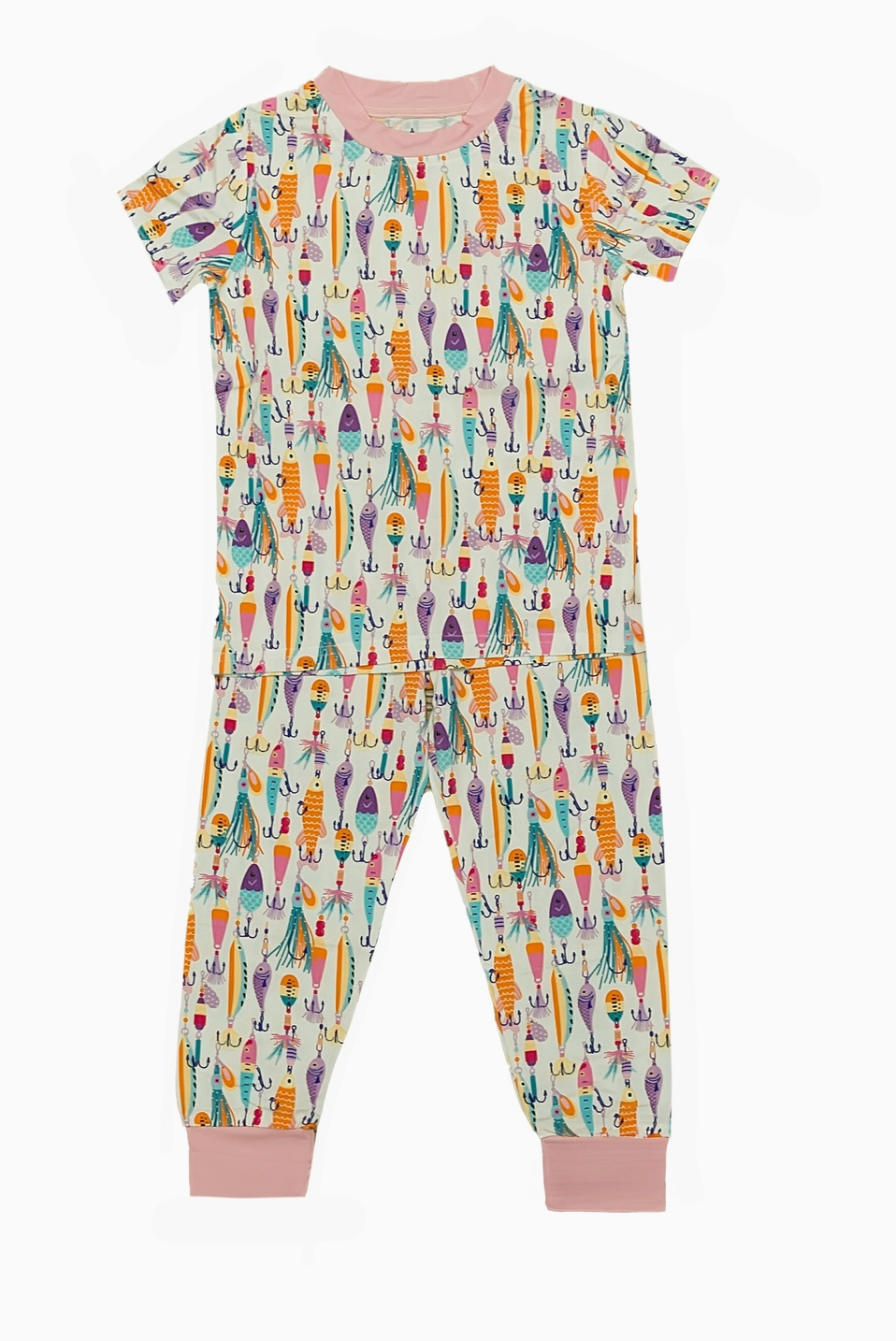 Fishing Bait 2pc Bamboo Pajama Set