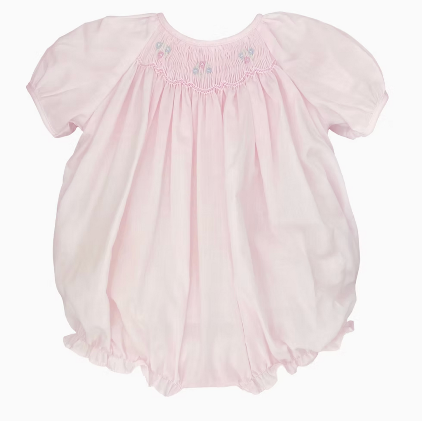 Flower Smocked Bubble