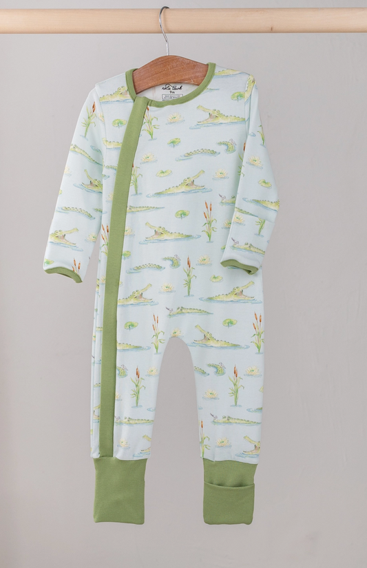 Gator Games Zip-Up Pajamas