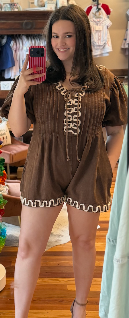 Mocha Romper
