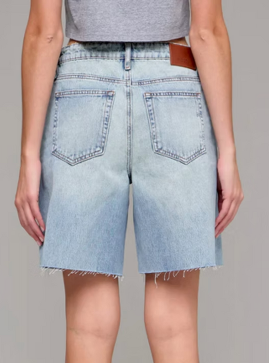 Denim Bermuda Shorts