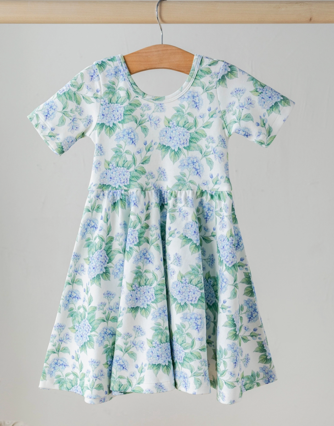 Hydrangea Twirl Dress