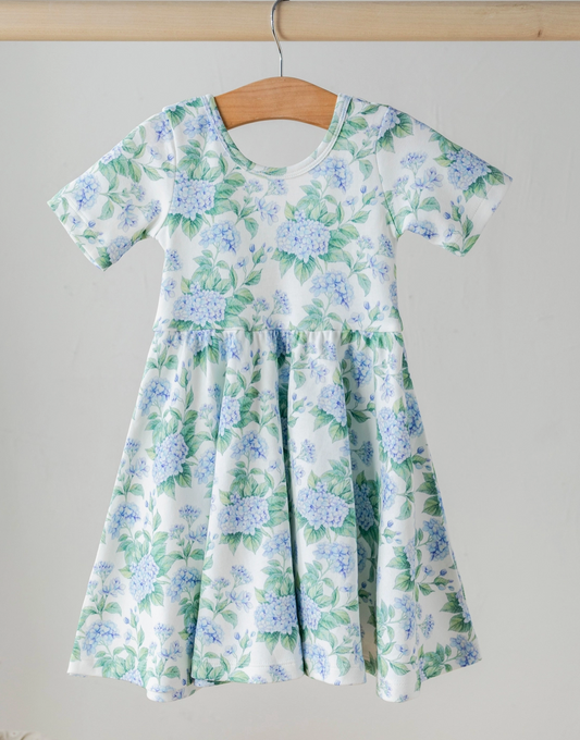 Hydrangea Twirl Dress