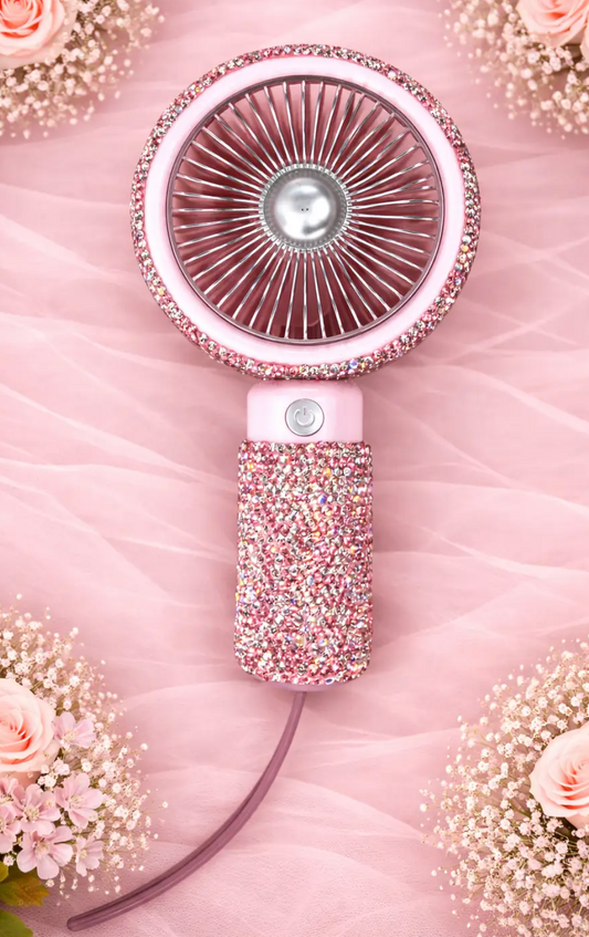 Jeweled Personal Fan