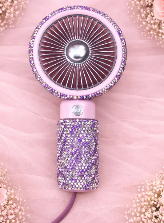 Jeweled Personal Fan