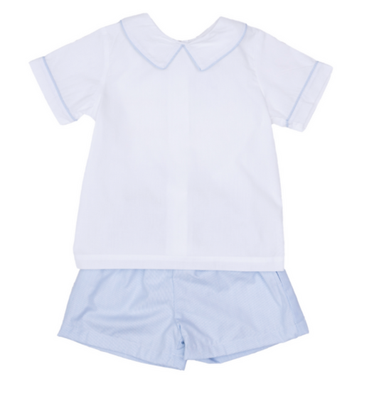 Linen Shorts Set