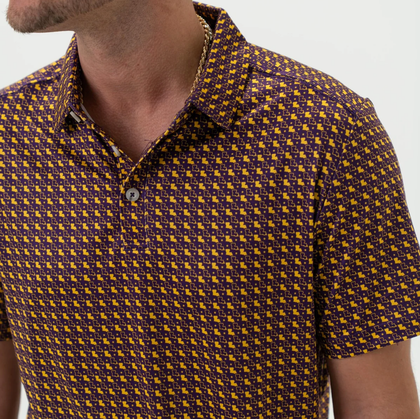 Burlebo LSU Performance Polo