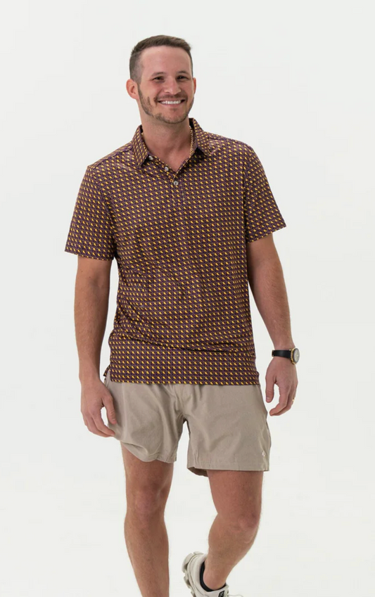 Burlebo LSU Performance Polo