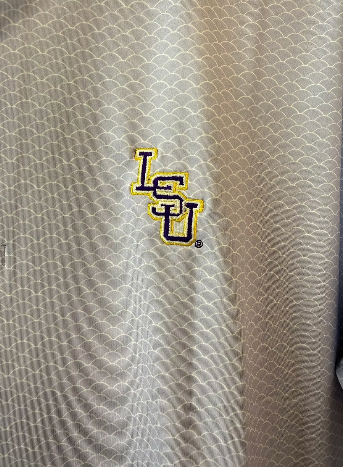 LSU Performance Golf Polo - Shell Scales