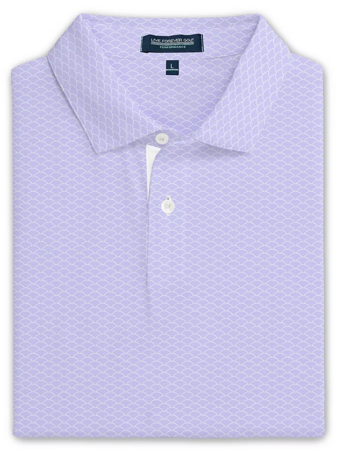 LSU Performance Golf Polo - Shell Scales