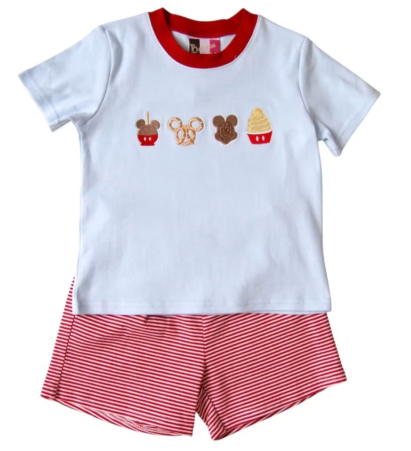 Magical Snacks Shorts Set
