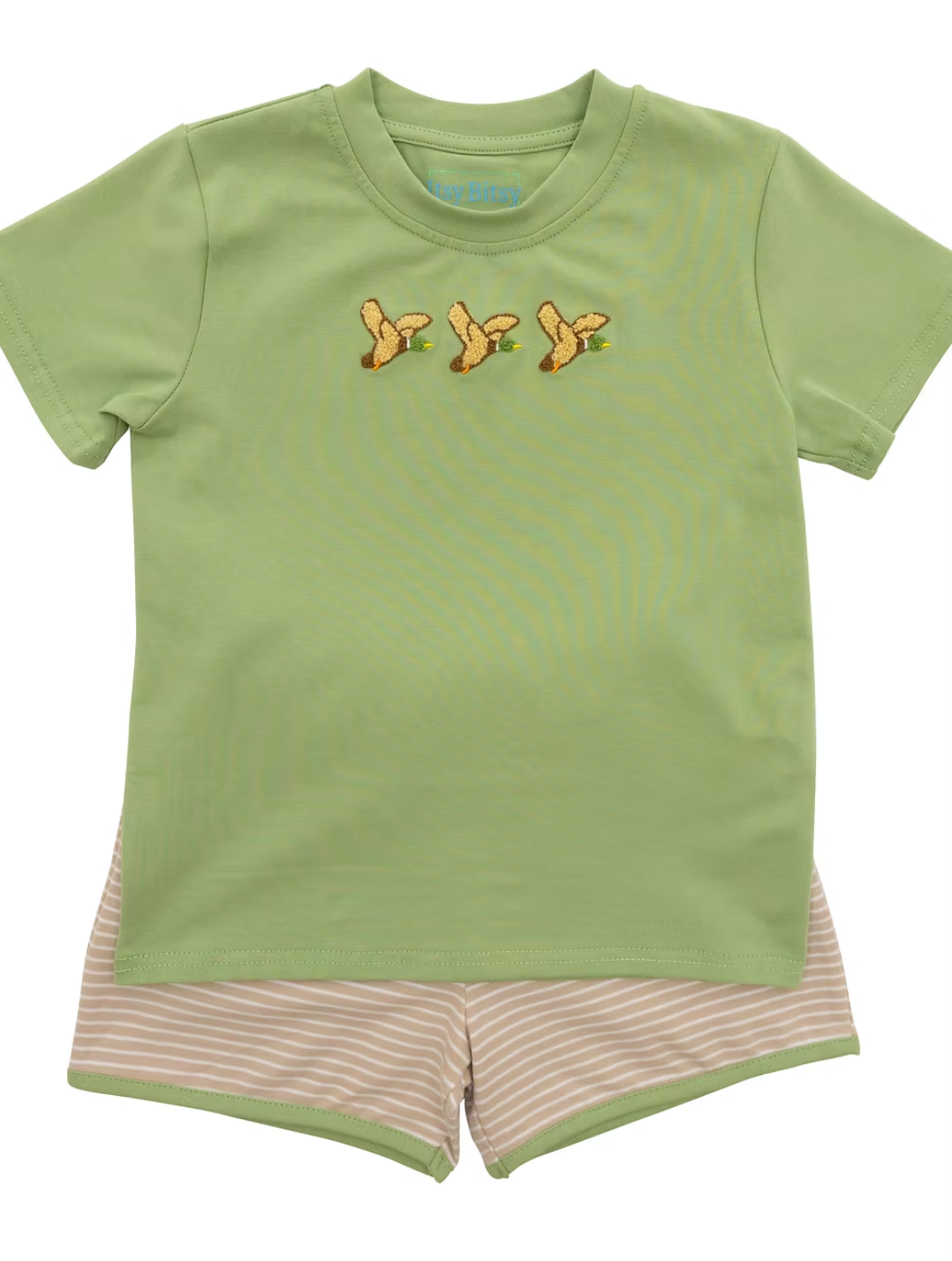 Mallard Embroidered Set