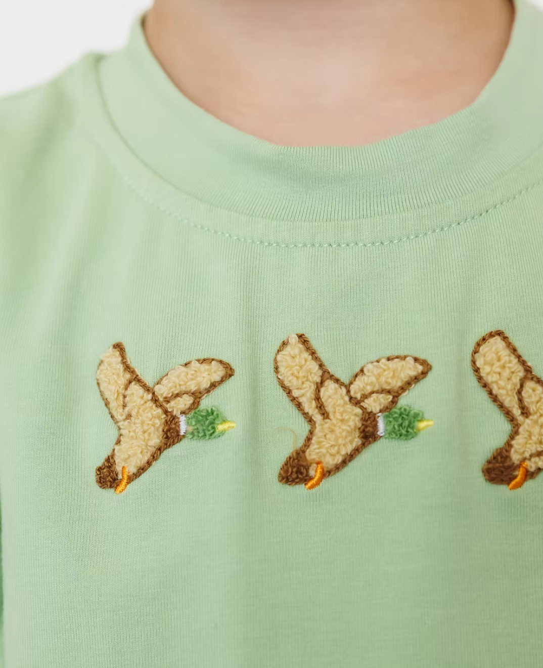 Mallard Embroidered Set