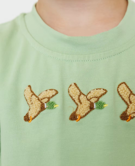 Mallard Embroidered Set