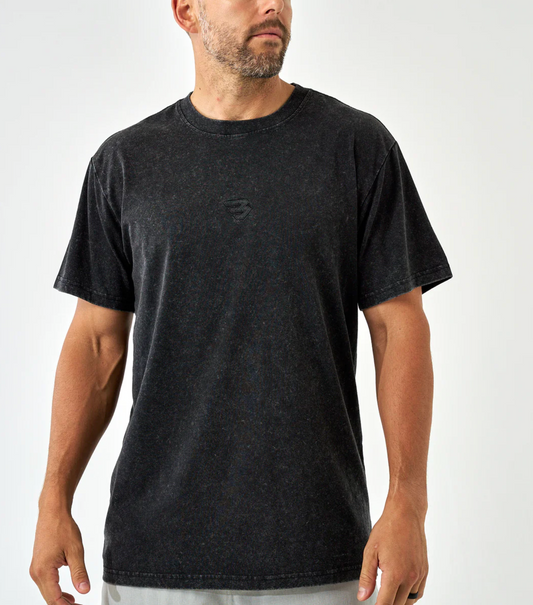 Burlebo Vintage Washed B Logo Tee