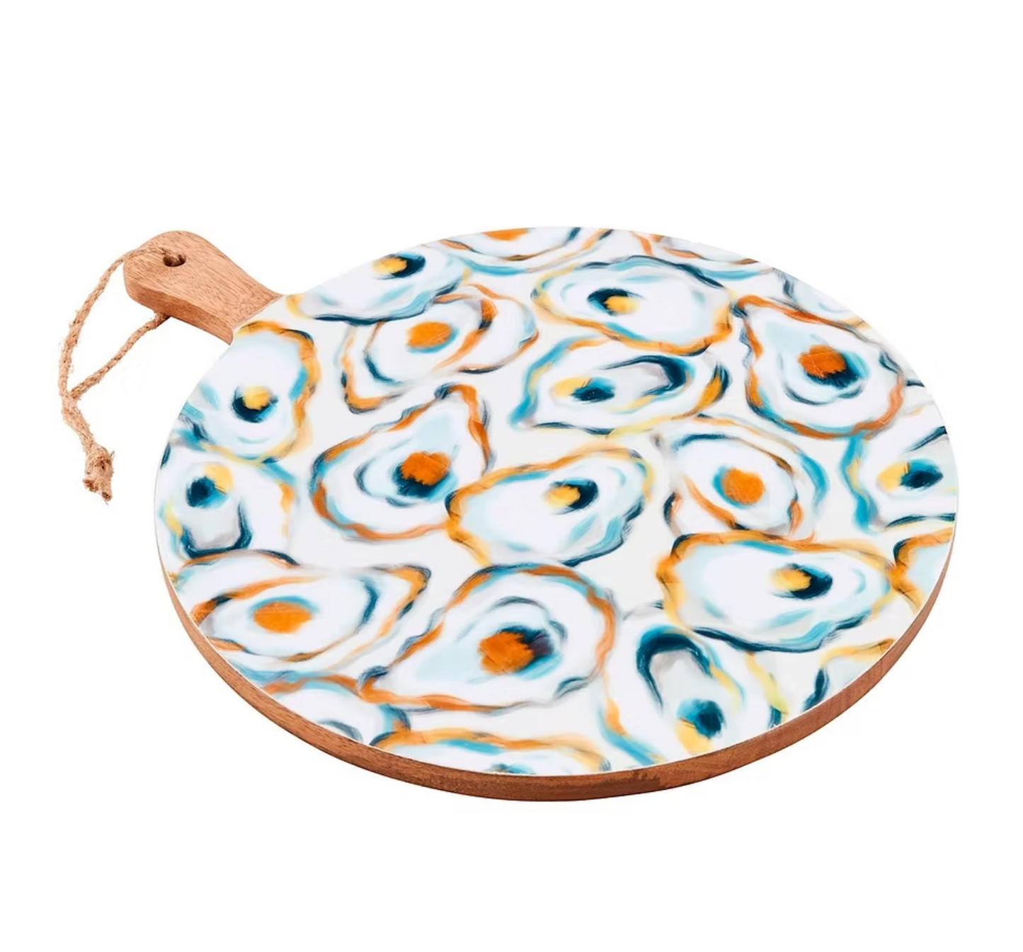 Oyster Enamel Wood Board