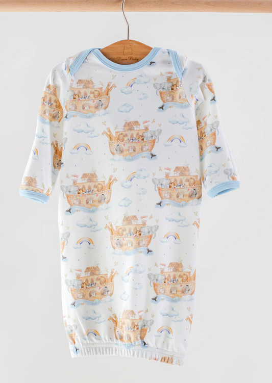 Noah's Ark Baby Gown