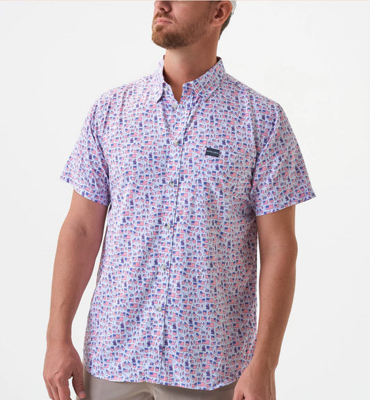 Burlebo Performance Button Up