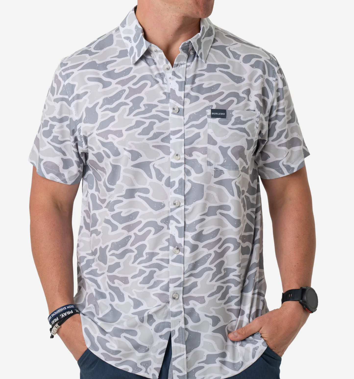 Burlebo Performance Button Up