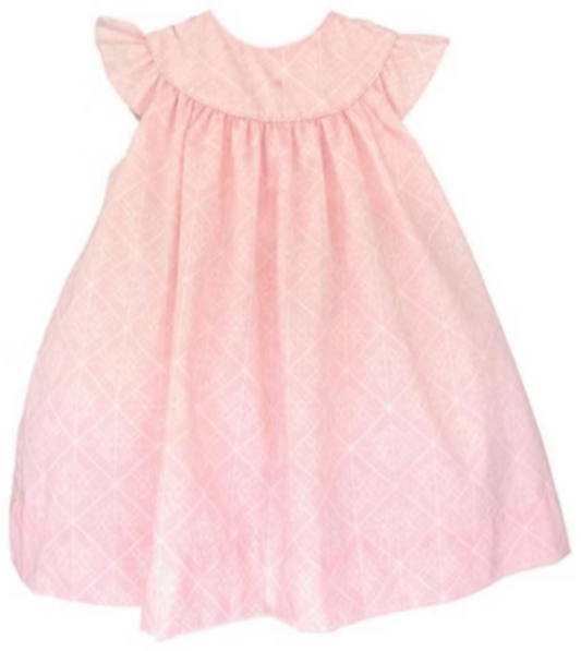 Pink Print Dress