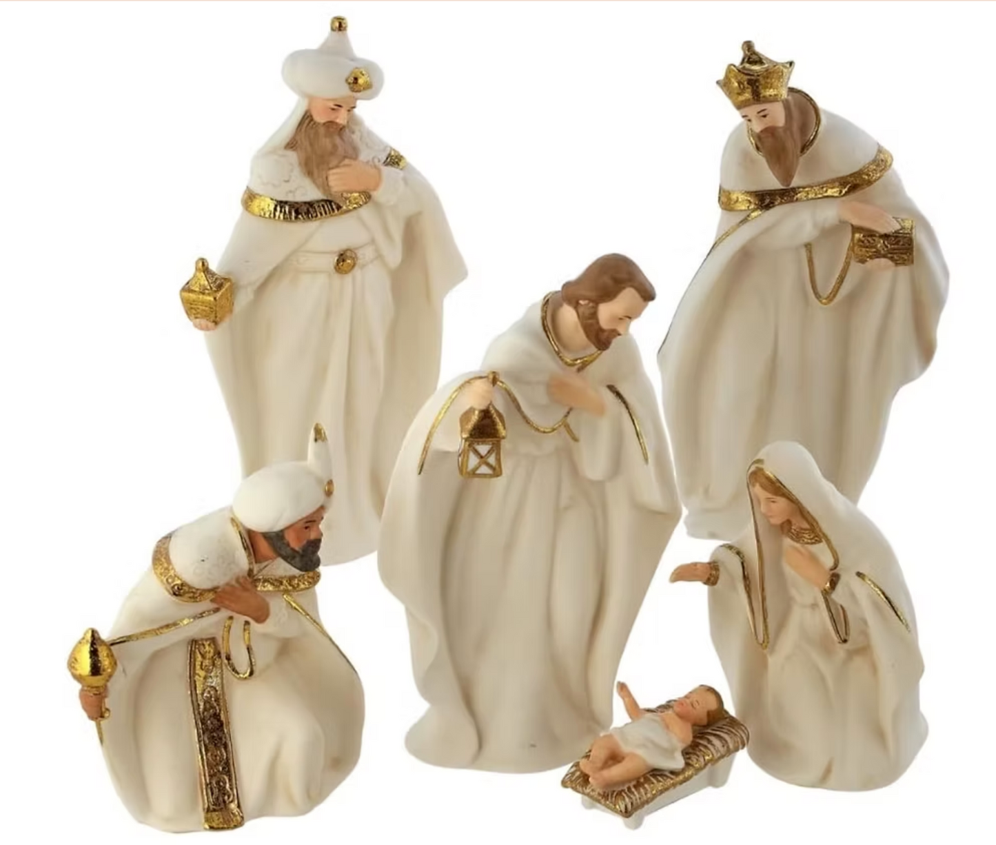 Porcelain Nativity Set