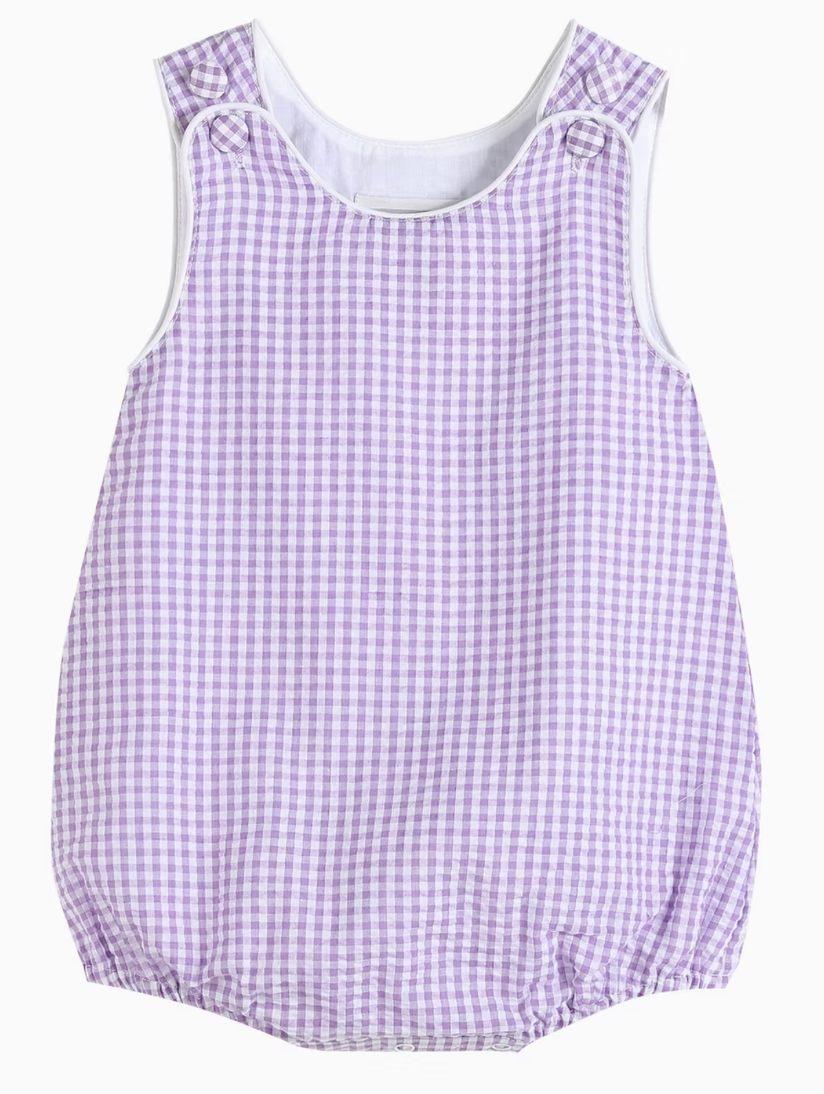 Purple Gingham Bubble