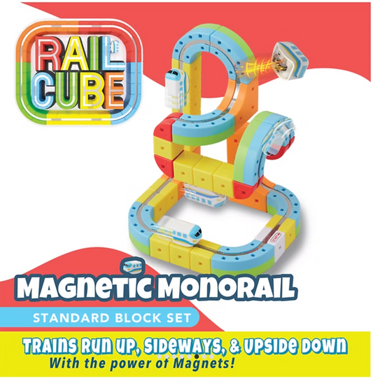 Rail Cube Magnetic Monorail Starter Set
