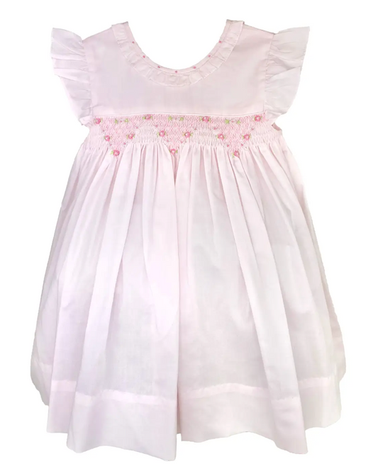 Rose Smocked Waist Dress