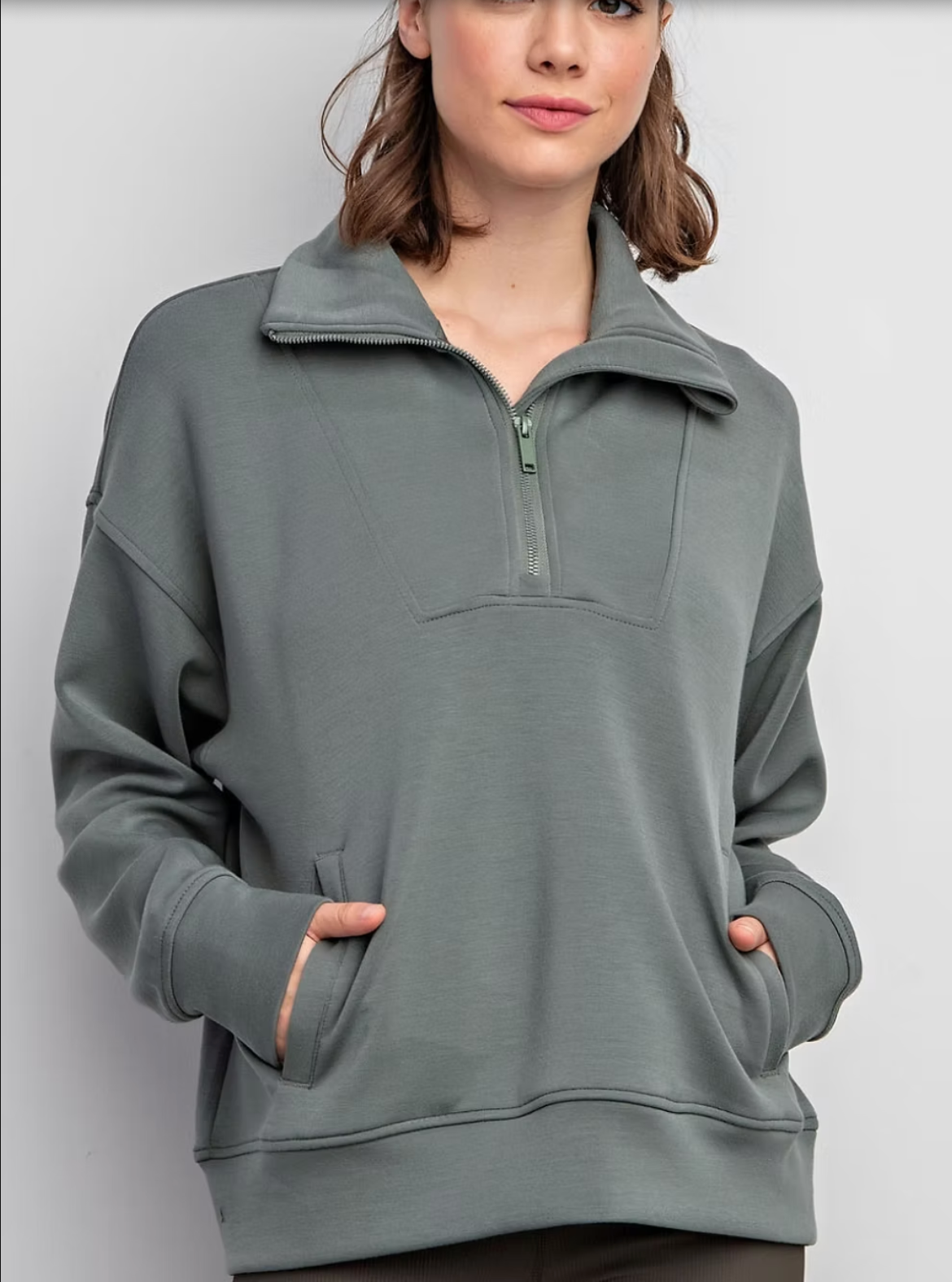 Sage Leaf Long Sleeve Modal Set