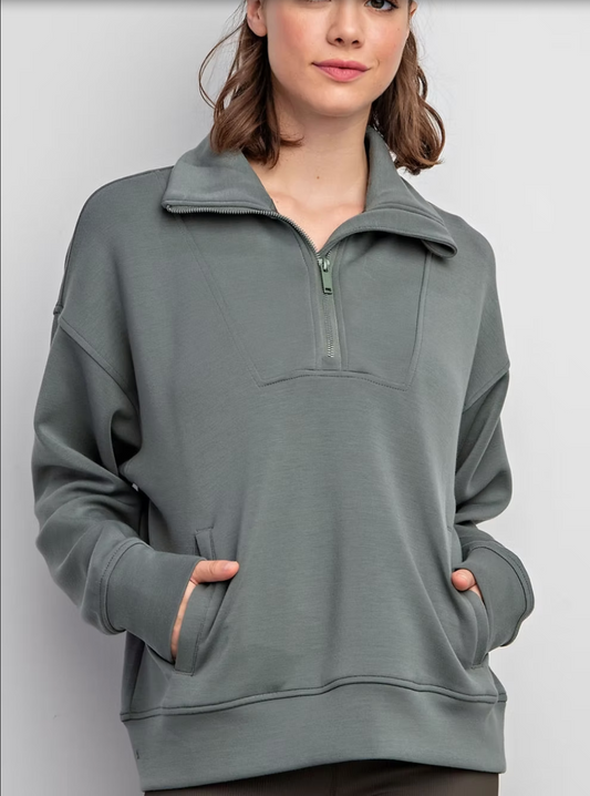 Sage Leaf Long Sleeve Modal Set