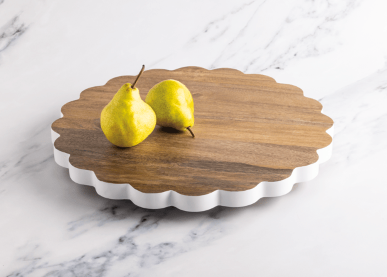Scalloped Lazy Susan