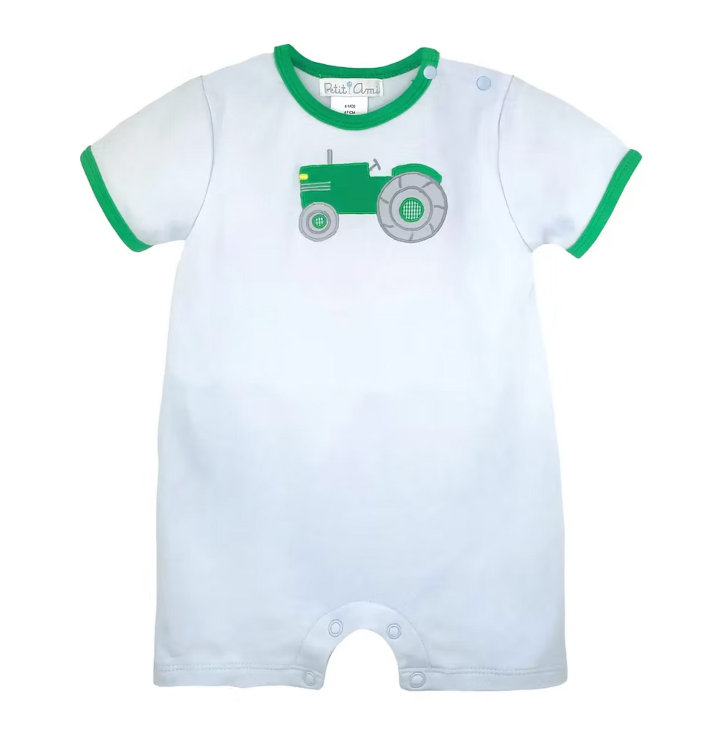 Tractor Knit Romper